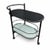 Black Oval Drinks Trolley, 1980s For Sale - Image 4 of 6