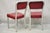 Red Mid 20th Century Vintage General Fireproofing GoodForm Aluminum Red Vinyl Side Chairs - A Pair For Sale - Image 8 of 11