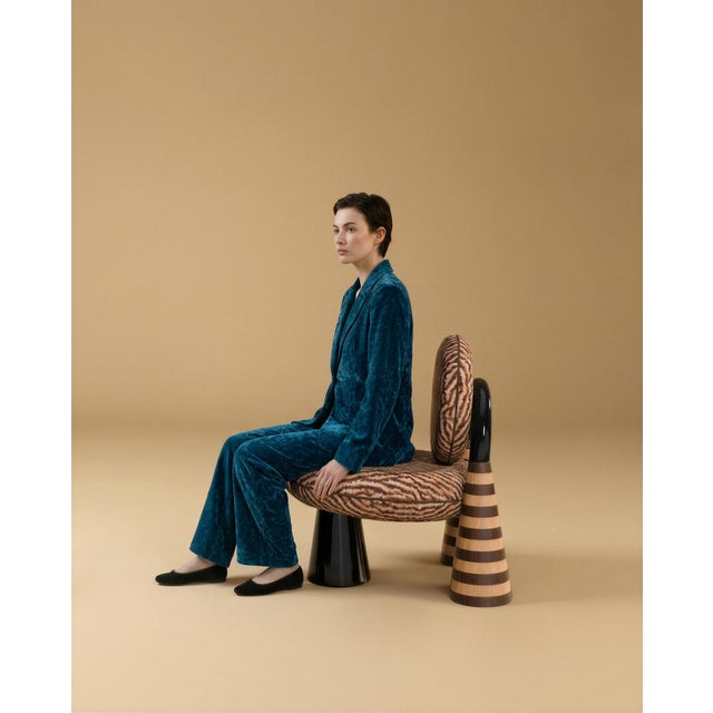 Contemporary Totara Side Chair by Ömer Öztürk For Sale - Image 3 of 18