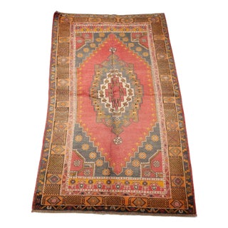Patterned Yahyaly Carpet, Türkiye For Sale