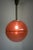 Maroon Large Pendant Globe Lamp from Guzzini & Meblo, 1950s For Sale - Image 8 of 11