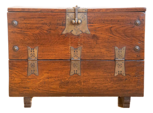 Antique Elm Korean Bandaji Chest