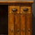 Antique Industrial Oak Architect's Desk With Integrated Swing-Out Stool c.1920 For Sale - Image 10 of 17