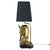 Vintage Hollywood Regency Brass Pharaoh Table Lamp, 1960s For Sale - Image 6 of 18