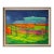 1960s Fauvist Landscape Acrylic Painting on Masonite by Casimir T Krawiec, Untitled, Signed and Dated For Sale