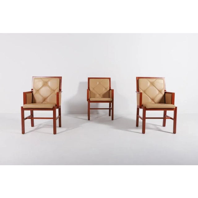 Armchairs by Bernt Andersson for Skandi-Form, Sweden, 1980s, Set of 3 For Sale - Image 3 of 13