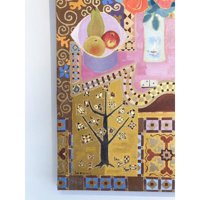Painting by Jos Seeuws, Belgium, 1970s For Sale - Image 3 of 10