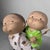 Vintage Hakata Figurine Playing Children in Ceramic & Clay, Japan, 1970s For Sale - Image 4 of 14