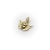 Contemporary 14K Gold Winged Cherub Charm or Pendant For Sale - Image 3 of 8