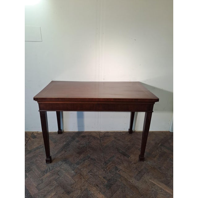 Brown Georgian Mahogany Serving Console Table, 1780 For Sale - Image 8 of 8