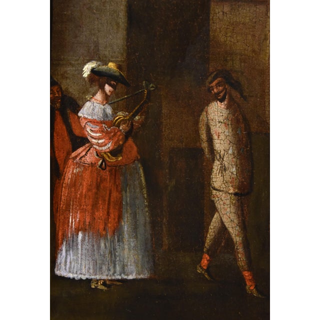 Workshop of Michelangelo Cerquozzi, Carnival Rome Piazza Colonna, 1640, Oil on Canvas For Sale - Image 14 of 18