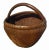 Chinese Antique Chinese Hand-Woven Basket For Sale - Image 3 of 6