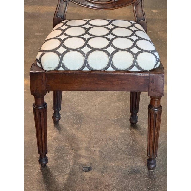 18th Century Pair of Italian Side Chairs For Sale - Image 6 of 16