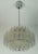 Beige Mid-Century Ice Glass 3-Tier Chandelier with 45 Glass Tubes from Doria Leuchten, 1960s For Sale - Image 8 of 17