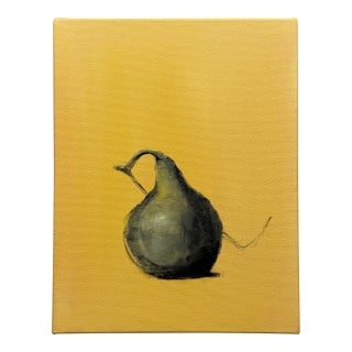Round Gourd - Original Still Life Painting For Sale