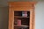 Antique Oak Art Deco Display Cabinet For Sale - Image 4 of 10