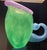 1990s Art Glass Pitcher by Arien For Sale - Image 4 of 8