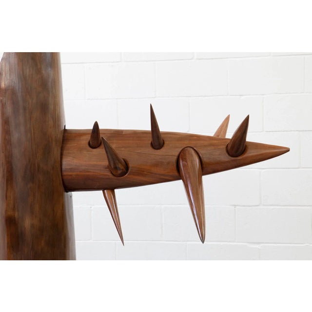 The Great Force of Nature Amazonia Series Sculpture in Wood by Elvio Becheroni, 1992 For Sale - Image 4 of 10