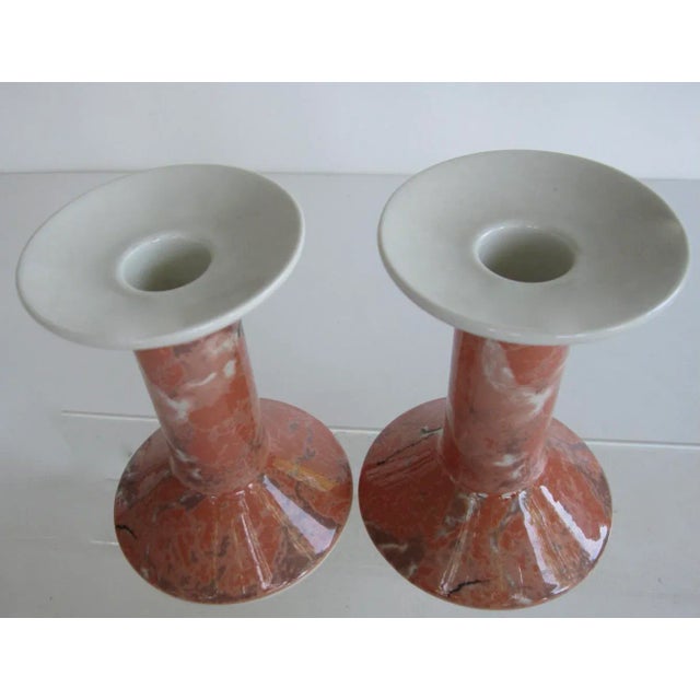 Villeroy & Boch "Siena" evokes the cool, smooth beauty of Italian marble. Shades of salmon, black and cream, here in a...