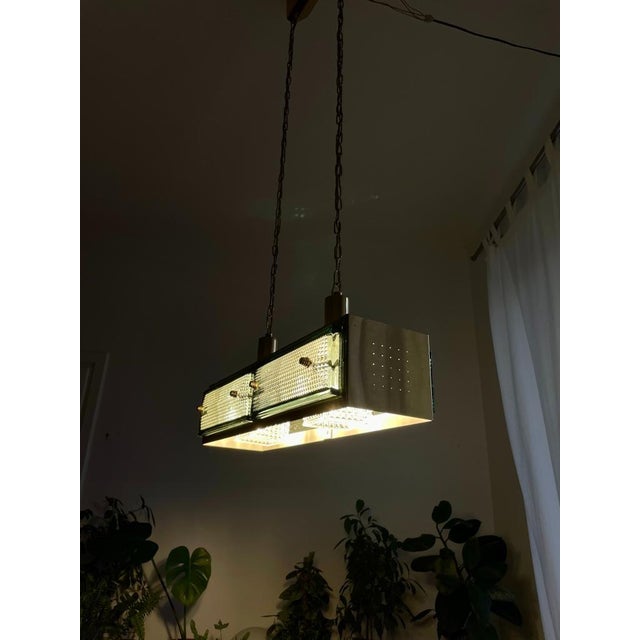 1960s Brass Pendant Light from Malmö Metallvarufabrik Ab, Sweden, 1960s For Sale - Image 5 of 18
