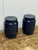 Blue De La Espada for Neri & Hu Lianou Stools, Pair For Sale - Image 8 of 11