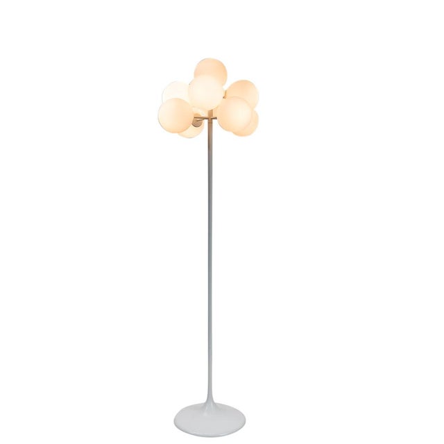 Mid-Century Modern Vintage Swiss Globe Floor Lamp from Temde, 1960s For Sale - Image 3 of 9