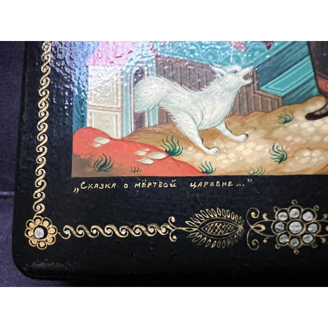 The Russia art of lacquer miniature painting has gained worldwide appreciation, and these small treasures are highly...