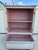 French Provincial Late 20th-Century Hand-Painted Botanical Cabinet For Sale - Image 3 of 17