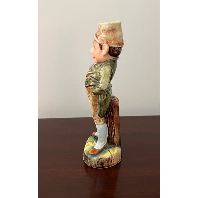 Late 19th Century Majolica Palmer Cox Irish Gentleman Brownie Candle ...