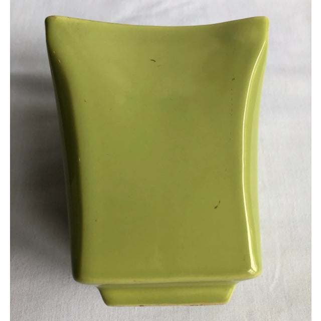 Mid 20th Century Green Pottery Collection - Set of 4 For Sale - Image 9 of 13