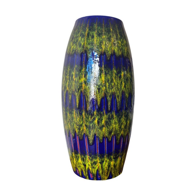 1960s West German 248-50 Floor Vase from Scheurich Keramik, 1960s For Sale - Image 5 of 8