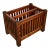 Mid 20th Century Craftsman Style Mission Oak Magazine Holder For Sale