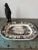 Ceramic Antique Platter of Rievaulx Abbey Yorkshire by Enoch Wood - Mid 1800s. For Sale - Image 7 of 9