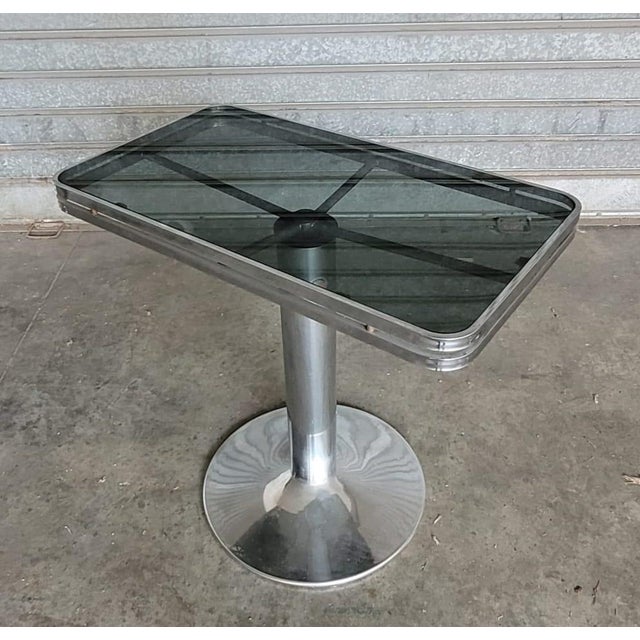 Glass Console Table by Allegri, Italy, 1970s For Sale - Image 6 of 16