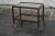 Contemporary Art Deco Swedish Flame Birch Bar Cart Trolley For Sale - Image 3 of 8