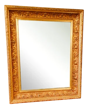 Gilt Frame Mirror, Mid-19th Century