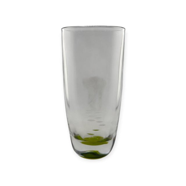 Swedish Engraved Glass Vase by Vicke Lindstrand for Kosta, 1960s For Sale - Image 3 of 15