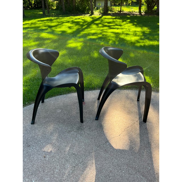 Pair of Vintage Mid Century Modern Chairs Calla Design by William