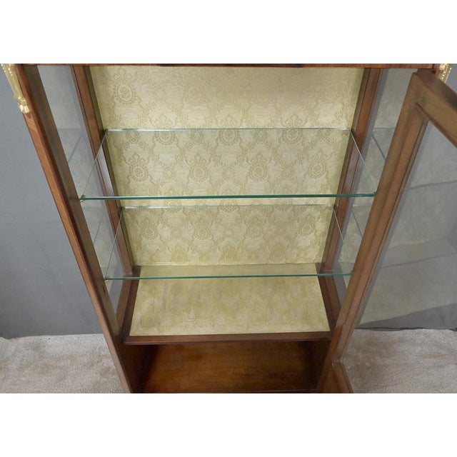 Louis XVI Marquetry Display Cabinet, 20th Century For Sale - Image 18 of 18