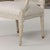 18th Century German Louis XVI Period Beech Wood Armchair in Original Paint For Sale - Image 11 of 12