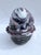 Mid 20th Century Vintage Amethyst Slag Glass Owl on Nest Dish For Sale - Image 5 of 9