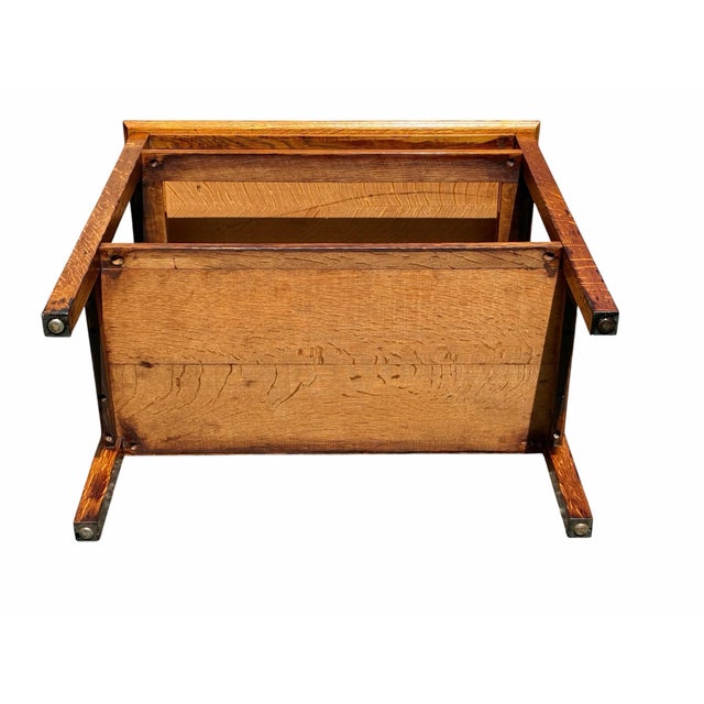 Antique Arts & Crafts / Mission Oak Server For Sale - Image 12 of 12