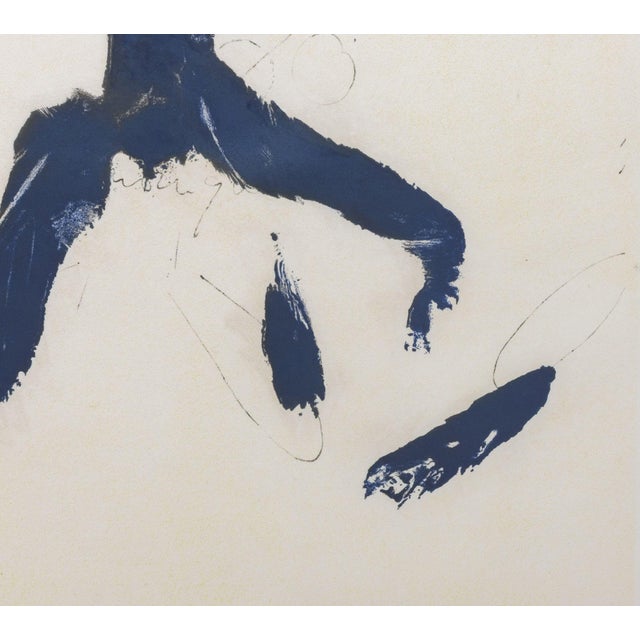 2000 - 2009 Yves Klein "Monique" Lithograph in Colors, 2004 For Sale - Image 5 of 10