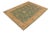 Shabby Chic 1990s Shabby Chic Ziegler Green Tan Hand-Knotted Wool Rug - 10'1'' X 13'8'' For Sale - Image 3 of 8