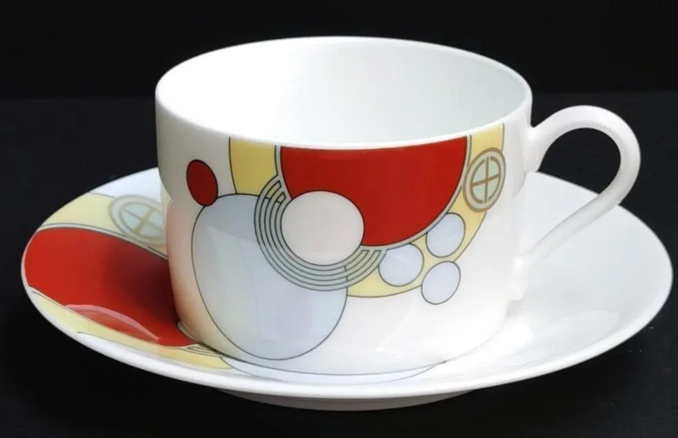 Frank Lloyd Wright Imperial Hotel Dinnerware, Tokyo — Designed