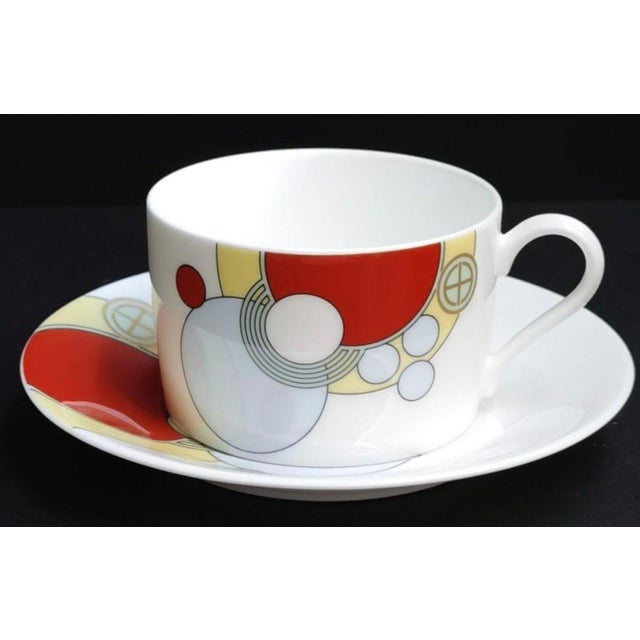 Frank Lloyd Wright Imperial Hotel Dinnerware, Tokyo — Designed Circa 1922- 64 Pieces For Sale In Chicago - Image 6 of 9
