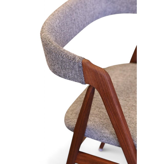Teak Armchair in Hallingdal 65 Upholstery by Thomas Harlev for Farstrup Møbler, Denmark, 1960s, Set of 2 For Sale - Image 15 of 18