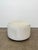 Modern White Mohair Ottoman For Sale - Image 4 of 8