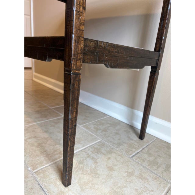 Coffee Jonathan Charles French Country Rectangular Tea Table/ Side Table, Dark Driftwood Finish For Sale - Image 8 of 14