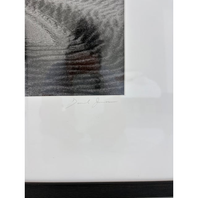 1990s Daniel Jones Signed Limited Edition Black-and-White Beach Fences Photograph, 45/50 For Sale In Miami - Image 6 of 8